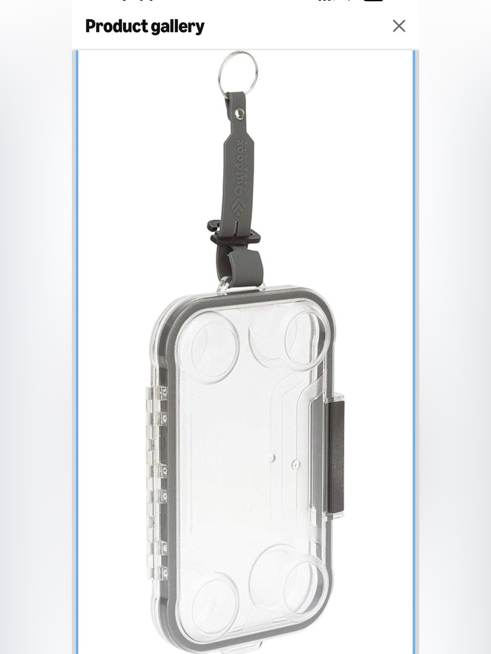 Protective Clear Hard Shell Phone Case